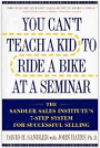 Sales Book Review You Can't Teach a Kid to Ride a Bike at a Seminar
